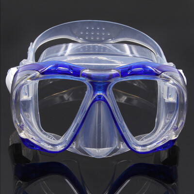 

Whale Brand Super Quality Full Liquid Silicone Black / Ladies Snorkeling Equipment Scuba Diving Mask