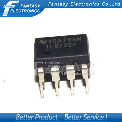 

100PCS TL072CP DIP8 TL072 DIP new&original IC free shipping