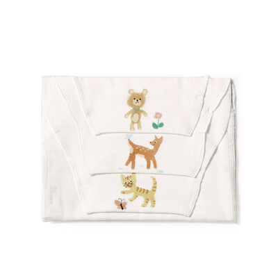 

Cotton era sweat towel every sweat towel baby gauze sweat towel sweat towel 2550cm 3 bag 3