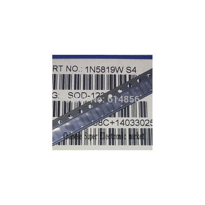 

100PCS IN5819W 1N5819W Marking S4 B5819W SOD-123 surface mount schottky barrier diode