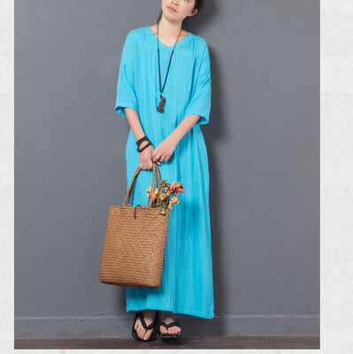 

Новый весенний фэн-шуй втулки из хлопка и жилета V-Necken Cheongsam Skirt