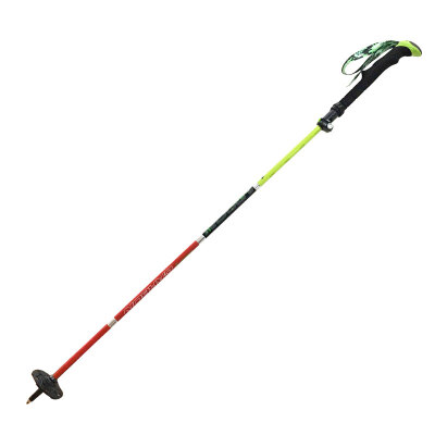 

Mallory carbon fiber folding trekking poles five sticks carbon cane walking sticks climbing equipment straight shank short red