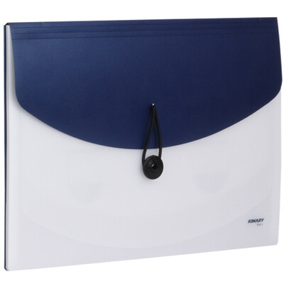

Jindeli F411 A4 cord metal cover plate spread out package bag organ bag blue