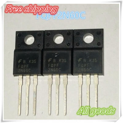 

Free Shipping 10pcs FQPF2N60C 2N60 field effect transistor mosfet n TO-220F