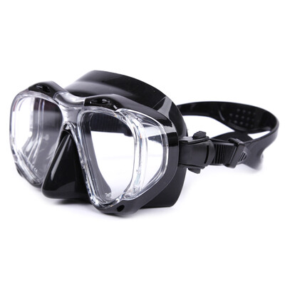 

Whale Brand Super Quality Full Liquid Silicone Black / Ladies Snorkeling Equipment Scuba Diving Mask
