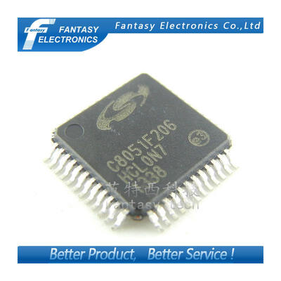 

2PCS C8051F206-GQR QFP SILICON MCU C8051F206 TQFP48 new&original IC free shipping