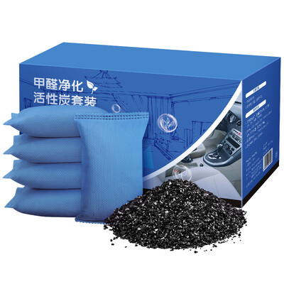 

Ai Difan bamboo charcoal package car deodorant new car in addition to formaldehyde purification air fresh home car activated carbon package odor odor I-A14 activated carbon package 100g × 20