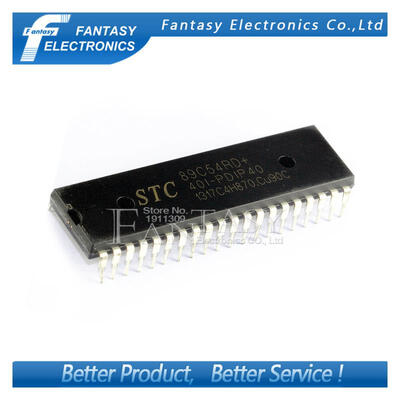 

5PCS STC89C54RD40I-PDIP40 DIP40 STC89C54RD DIP 89C54RD new&original IC free shipping