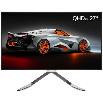 

Philips (PHILIPS) 27-дюймовый 2K / QHD 99% sRGB Четырехгранная металлическая база с микрокадрами PLS / без заставки ЖК-монитор 278C6QJSW