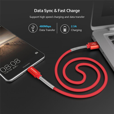 

Mzxtby Fast Charging USB Type C Cable Mobile Phone Type-C USB Data Sync Cable for Xiaomi/HuaWei/Nexus 5X 6P/LG Cable