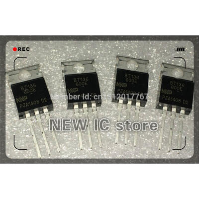 

New original 10pcs BT136 BT136-600 BT136-600E Triac 600V 4A