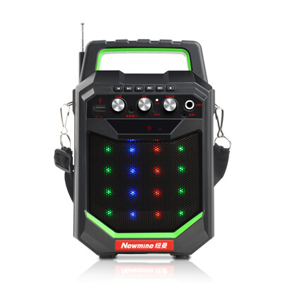 

Newman K66 Outdoor High Power Square Dance Audio Subwoofer Bluetooth Portable Speaker Card Speaker Loudspeaker Red