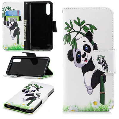 

BEFOSPEY Painting PU LeatherSoft TPU Card Slot Stand Wallet Case For Huawei P2058"