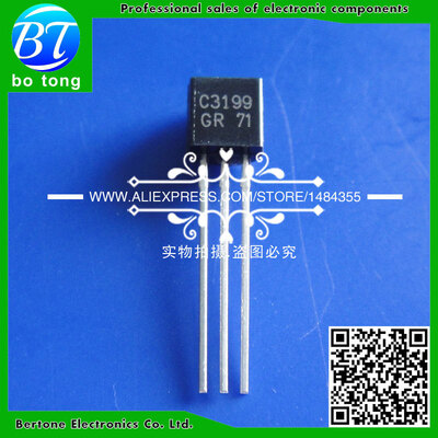 

200PcsLot TO-92 015A 50V NPN C3199 2sc3199 KTC3199 Transistor
