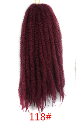 

1 шт Цвет химического волокна большой парик парик африканских мелких волос пушистый удар головы пятно наращивание волос бар танца декор Fun Games