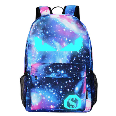 

Fashion trends night sky shoulders men&women Korean&Korean sports backpack junior high school students schoolbag ca