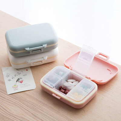 

Wanshijia Pillbox Portable Small Pill Box Drug Storage Box Dispensing Box Sealing Medicine Box JD-NG-04