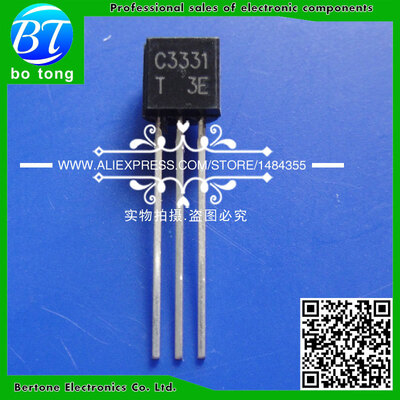 

Free shipping 1000pcs/lot C3331 2SC3331 TO92 Transistor
