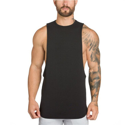 

Brand NO PAIN NO GAIN clothing bodybuilding stringer gyms tank top men fitness singlet cotton sleeveless shirt muscle vest