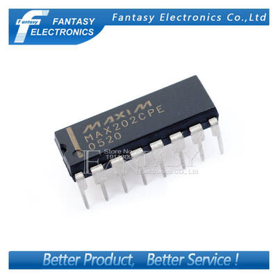 

10PCS MAX202CPE DIP16 MAX202 DIP MAX202CP new&original IC free shipping