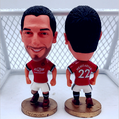 

5 PC Soccerwe Футбольные куклы звезды Marshall Педро Луксор Rushford Smolin Ferguson Футбольная кукольная модель Мини-статуя