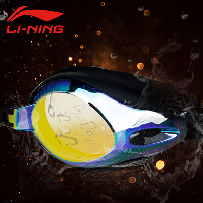 

Li Ning (LI-NING) очки для взрослых близорукость туман водонепроницаемый комфорт высокой четкости LSJL633 черный близорукость 200 градусов