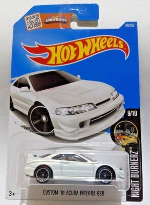

Hot Wheels Custom 01 ACURA INTEGRA GSR 2016 Night Burnerz