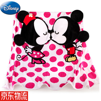 

Disney cartoon pillow cushion air conditioning blanket dual-use quilt office nap pillow plush sofa car cushion seat backrest kiss pillow blanket 118m