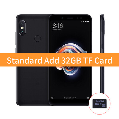 

Глобальная версия Xiaomi Redmi Note 5 3GB 32GB 5.99 "Полноэкранный двухкамерный мобильный телефон Note5 Snapdragon 636 Octa Core 13MP Front
