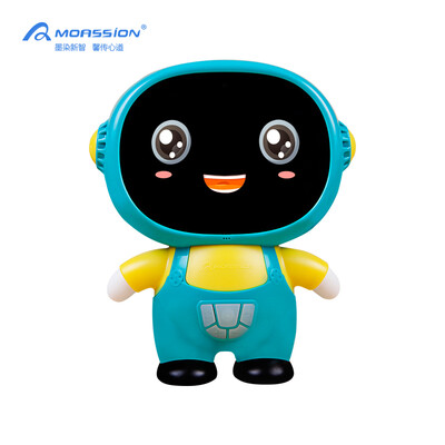 

MOASSION Moxin Small Ink Mini Early Learning Robot Child Intelligent Voice Accompanying Remote Video Surveillance Camera Artificial Intelligence Early Learning Machine Learning Story Machine Blue