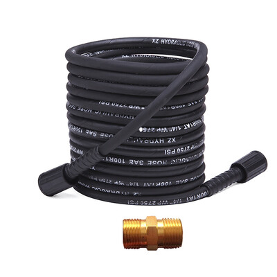 

Guide car home car washing machine high pressure buckle outlet pipe high pressure cleaning machine car wash pump woven explosion-proof tube original accessories auto supplies card buckle woven explosion-proof tube 15 meters