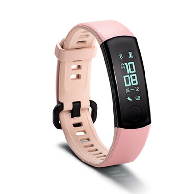 

Glory Bracelet 3 Coral Pink Two-tone Edition Intelligent Sports 50m Waterproof 24-Hour Heart Rate Monitor Science Sleep Detection Fit ios & Android