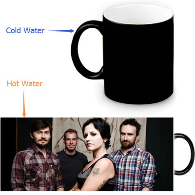 

The Cranberries 350ml12oz Heat Reveal Mug Color Change Coffee Cup Sensitive Morphing Mugs Magic Mug Milk Tea Cups