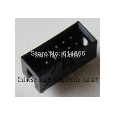 

20pcs DC3 10 Pin Shrouded Male Header Connector 2.54mm