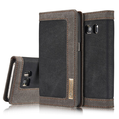 

Samsung Galaxy S7S7 Edge Luxury Canvas Villus Vintage Multi-function Wallet Card Clip Protection Cover Stand Phone case