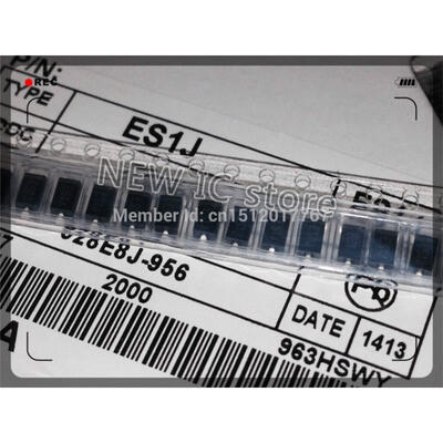 

Free Shipping 1000pcs/lot ES1J SF18 1A 600V fast recovery rectifier diode