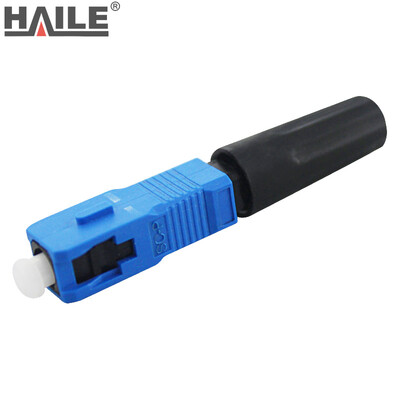 

Haile haile SCPC-4 straight-through 50 SC quick connector fiber optic cold connector leather fiber fast connector carrier grade 10 box