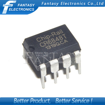 

100PCS CR6848T DIP8 CR6848 DIP new and original IC free shipping