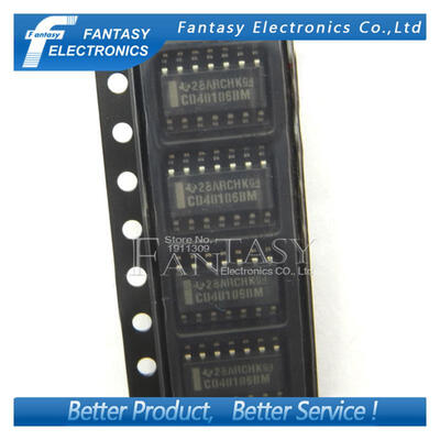

100PCS CD40106BM SOP14 CD40106 SOP CD40106BM96 SMD new and original IC free shipping