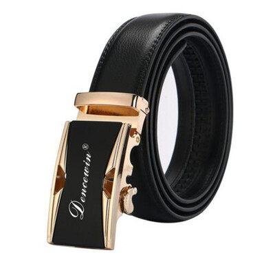 

NEW 2017 Известный бренд Belt Мужчины Хорошее качество Cowskin Подлинная Роскошные кожаные мужские ремни Ремень Мужчины Металл Автоматический Бак