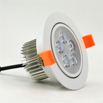 

LED Downlights LED Recessed ceiling light Dimmbale 5W Warm White high power LED chip LED spotlight 220V dimmer LED lamp