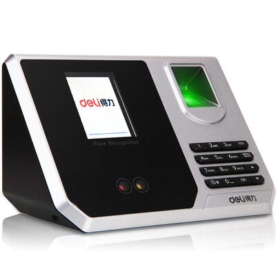 

Effective deli 3959 Fingerprint plus face recognition attendance machine mixed identification punch card machine real voice free software installation
