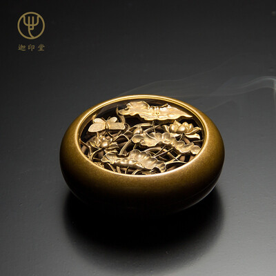 

Jiayintang antique Xuande incense burner gift box with agarwood incense household incense burner sandalwood furnace rhyme breeze