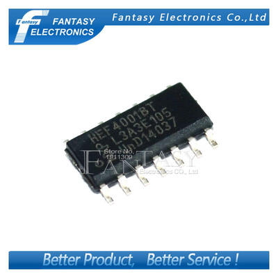 

50PCS HEF4001BT SOP14 HEF4001 SOP HCF4001 SMD new&original IC free shipping