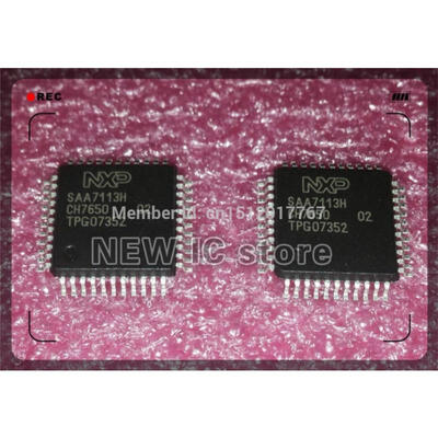 

Free Shipping 2pcs/lot SAA7113H SAA7113 7113H TQFP44 ORIGINAL ROHS Electronics composition kit