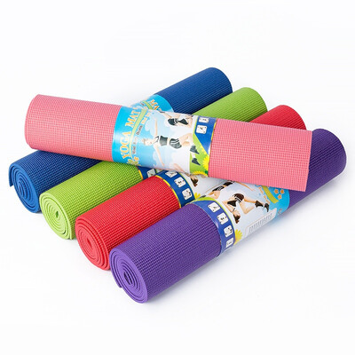 

Pvc Yoga Mat Non-slip Unscented Sports Pad Dance Yoga Baby Crawl The Thickness of 6mm