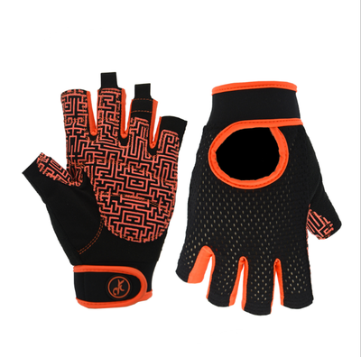 

Sports Equipment Glove Silica Gel Antiskid for Bodybuilding Dumbbell Weightlifting Dynamic Bike