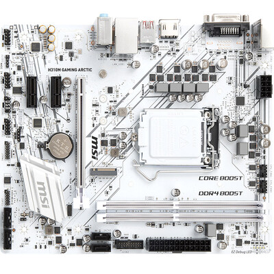 

MSI H310M GAMING ARCTIC Flooring Motherboard Intel H310LGA 1151