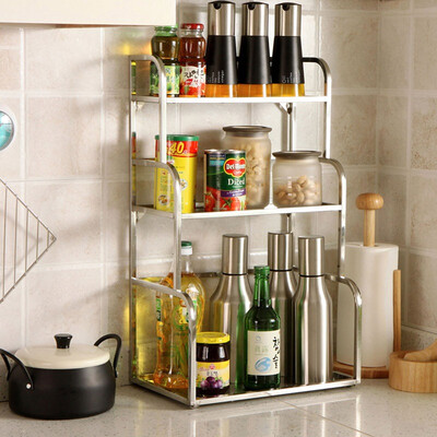 

Run Europe Чжэ слой 3 из нержавеющей стали стеллажи для труб для хранения кухня стойки Крюэ