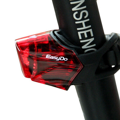

EasyDo Bicycle Tail Light Duty Tail Light Night Ride Warning Light Waterproof Tail Light Quick Release Car Light Mountain Road Folding Travel Dead Speed ​​Cycling Tail Light Waist Tail Light TD9507